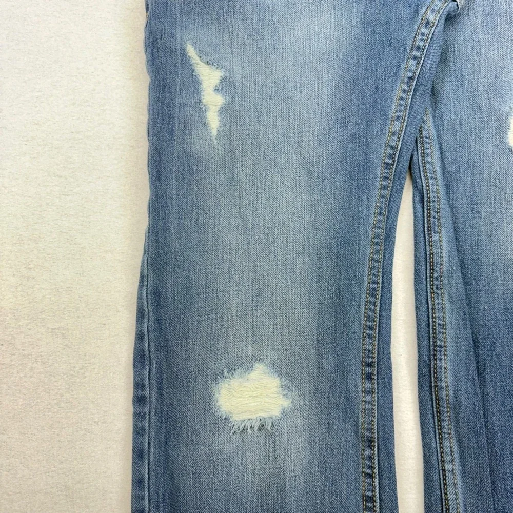Levi‎ Strauss Boys 511 Slim Fit 18 Reg 29x29 Distressed Medium Wash Jeans
